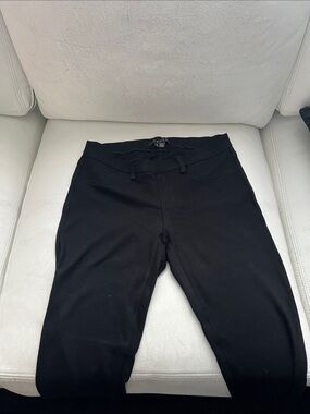 Theory Black legging style Pants with Branded Waist Label